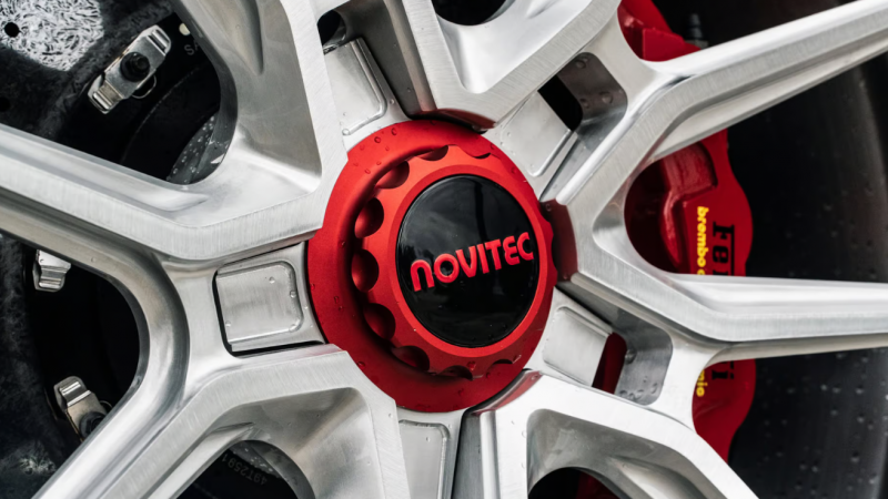 Photo of Novitec Wheel Hub Cap for the Ferrari 12Cilindri Coupe/Spider - Image 2