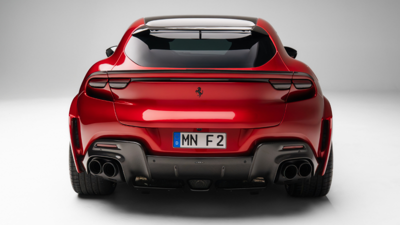 Photo of Novitec Esteso Carbon WideBody Kit Arches for the Ferrari Purosangue - Image 5
