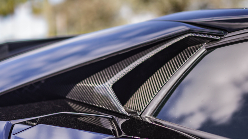 Photo of 1016 Industries Carbon Upper Air Vent Blades for the Lamborghini Aventador S LP740-4 - Image 1