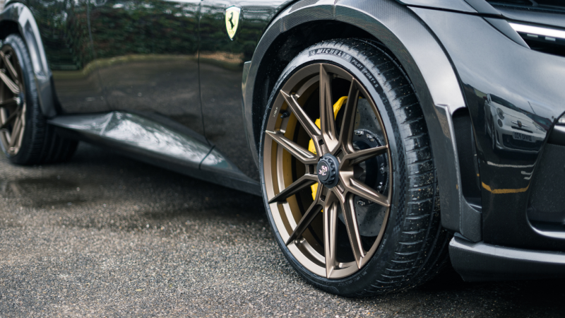 Photo of My Ricambi Carbon Fibre Wheel Caps for the Ferrari 812 Competizione Coupe/Aperta - Image 8