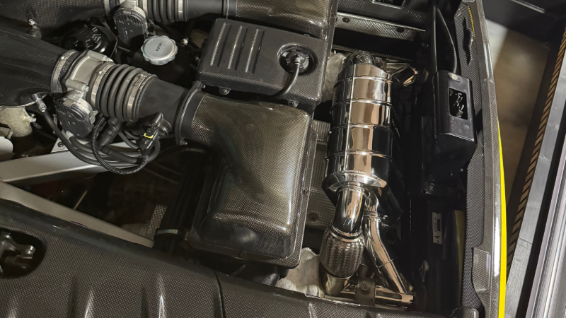 Photo of Capristo Valved Sports Exhaust with Sport Catalyst Downpipes for the Ferrari F430 Scuderia/16M - Image 8