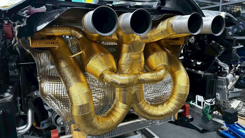 Photo of Novitec Power Optimized Valved Exhaust for the Lamborghini Revuelto - Image 3