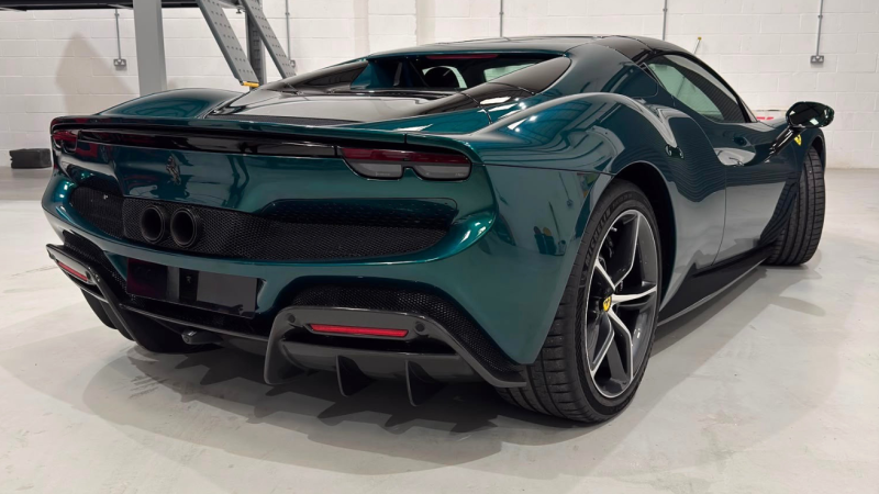 Photo of Novitec Carbon Fibre Dual Tailpipes for the Ferrari 296 GTB/GTS - Image 8
