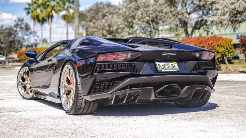 Photo of 1016 Industries Carbon Rear Diffuser for the Lamborghini Aventador S LP740-4 - Image 3