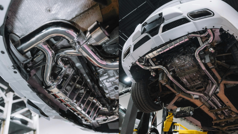 Photo of Capristo Valved Sports Exhaust for the Mercedes Benz SLS AMG (C197) - Image 4
