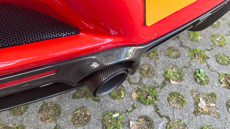 Photo of Novitec Carbon Stainless Steel Tailpipes for the Ferrari F8 Tributo/Spider - Image 4