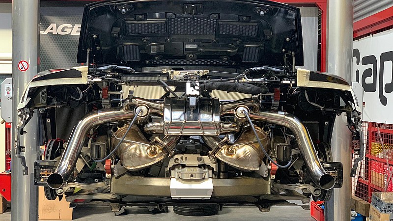 Photo of Capristo Valved Sports Exhaust for the Audi R8 Gen 2 Facelift V10 Type 4S (2020+) - Image 5