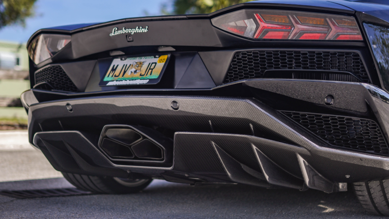 Photo of 1016 Industries Carbon Rear Diffuser for the Lamborghini Aventador S LP740-4 - Image 1