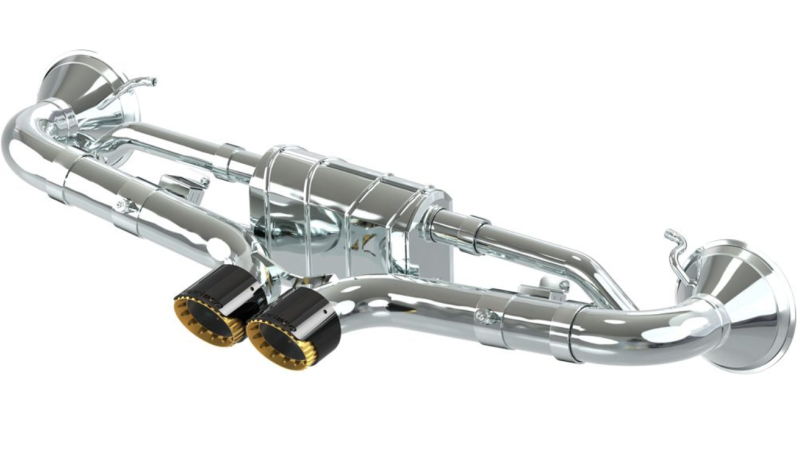 Photo of Capristo Valved Rear Silencer for the Porsche 992.1 GT3/GT3 Touring - Image 7