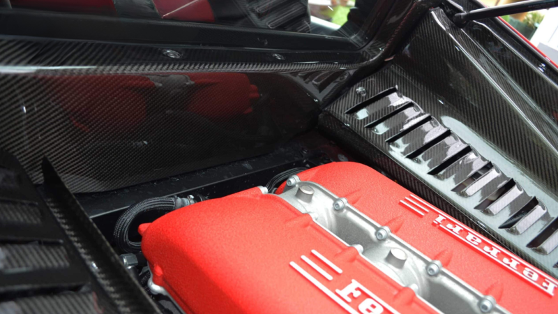 Photo of Novitec Carbon FIbre Engine Rear Firewall Panel for the Ferrari 458 Italia/Spider - Image 1