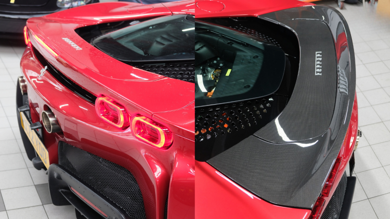 Photo of Novitec Rear Spoiler for the Ferrari SF90 Spider/Stradale - Image 6