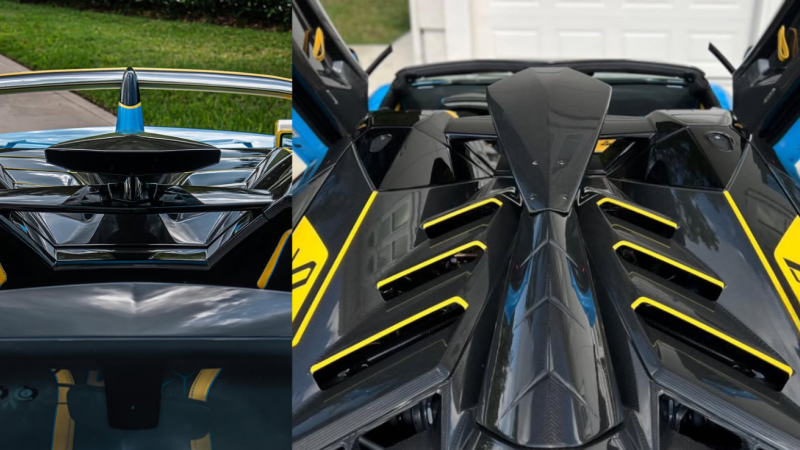 Photo of 1016 Industries Roof Scoop for the Lamborghini Aventador SVJ LP770-4 - Image 3