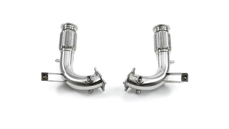 Photo of Kline Innovation R8 V10 2020 OPF DELETE PIPES for the Audi R8 Gen 2 Facelift V10 Type 4S (2020+) - Image 1
