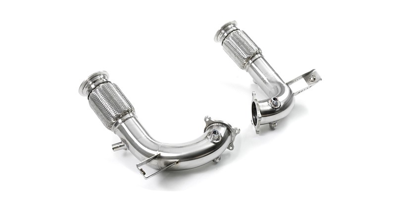 Photo of Kline Innovation R8 V10 2020 OPF DELETE PIPES for the Audi R8 Gen 2 Facelift V10 Type 4S (2020+) - Image 2