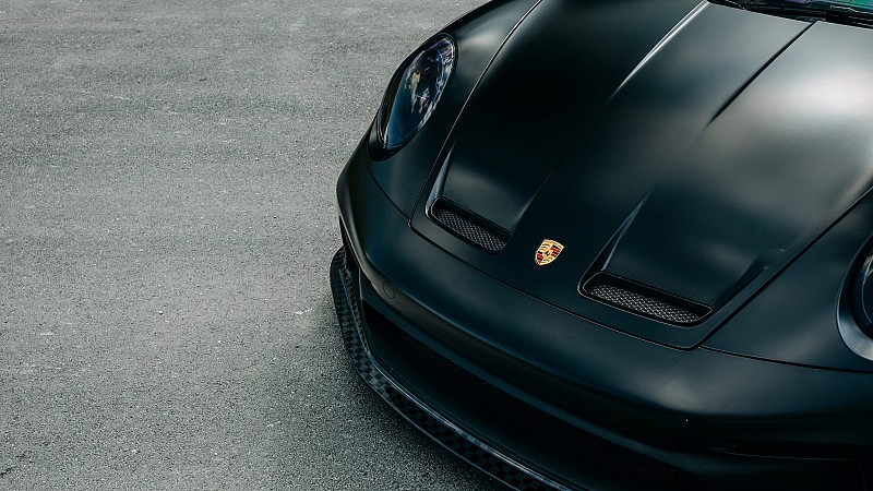 Photo of Kline Innovation Carbon Front Splitter for the Porsche 992.1 GT3/GT3 Touring - Image 4
