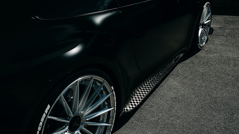 Photo of Kline Innovation Carbon Side Skirts for the Porsche 992.1 GT3/GT3 Touring - Image 3