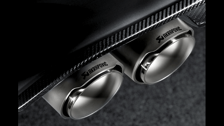 Photo of Akrapovic Tailpipe Set Titanium (F80) for the BMW M3 (F80) - Image 3