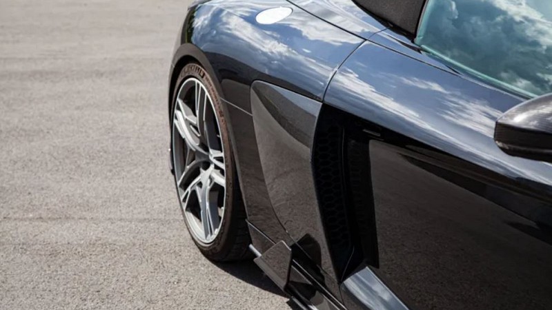 Photo of Capristo Carbon Side Fins for the Audi R8 Gen 2 Facelift V10 Type 4S (2020+) - Image 3