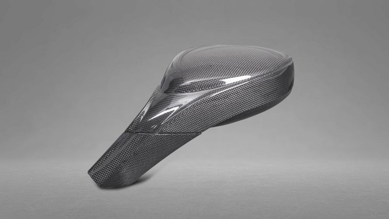 Photo of Capristo Carbon Fibre Wing Mirror Housing Set for the Ferrari 488 GTB/Spider - Image 5