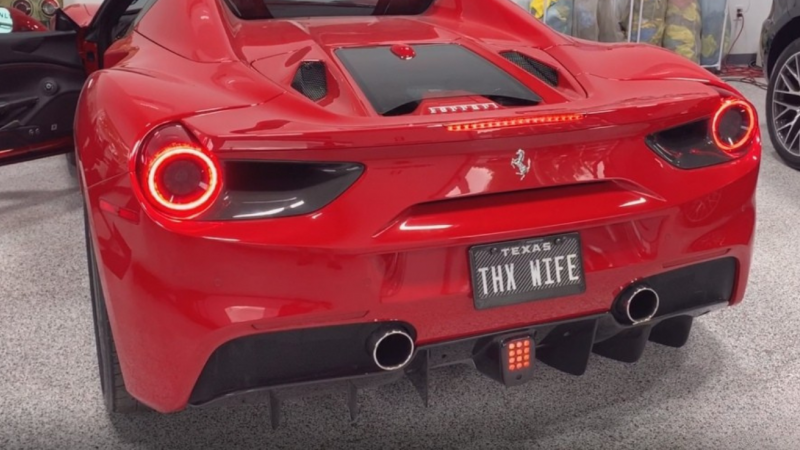 Photo of Novitec Central Fog Light F1 Style Safety Flasher for the Ferrari F12 Berlinetta - Image 2
