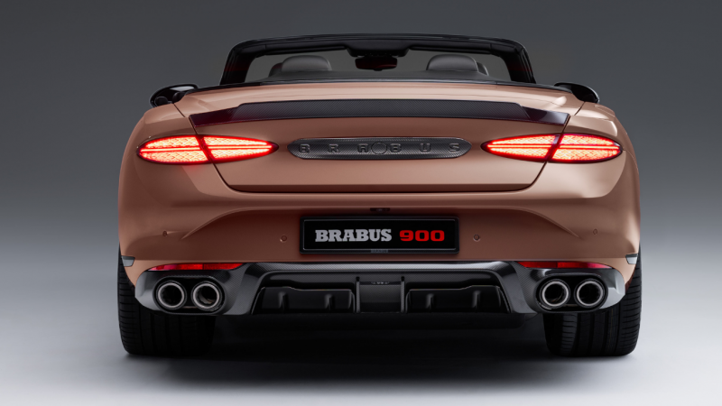 Photo of Brabus Carbon Rear Diffuser for the Bentley Continental GT Speed (4th Gen) - Image 5