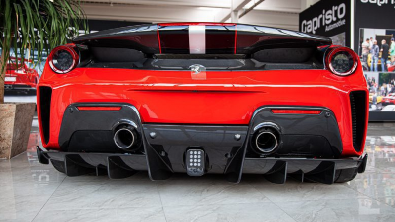 Photo of Capristo Carbon Rear Diffusor for the Ferrari 488 Pista/Pista Spider - Image 1