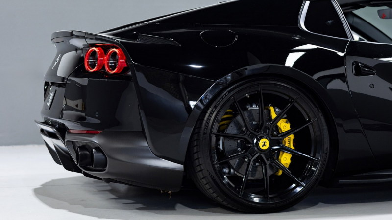 Photo of Novitec Black Tailpipes with New Mesh Insert for the Ferrari 812 Superfast/GTS - Image 4