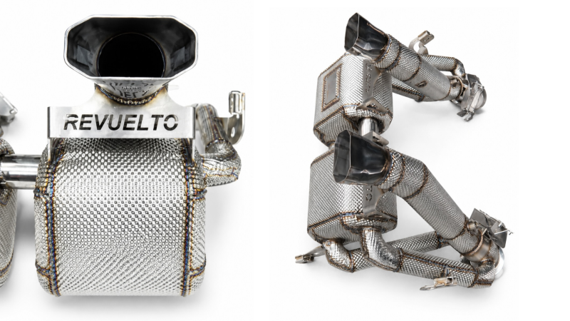 Photo of Capristo Valved Sport Exhaust with Catless Downpipes for the Lamborghini Revuelto - Image 3