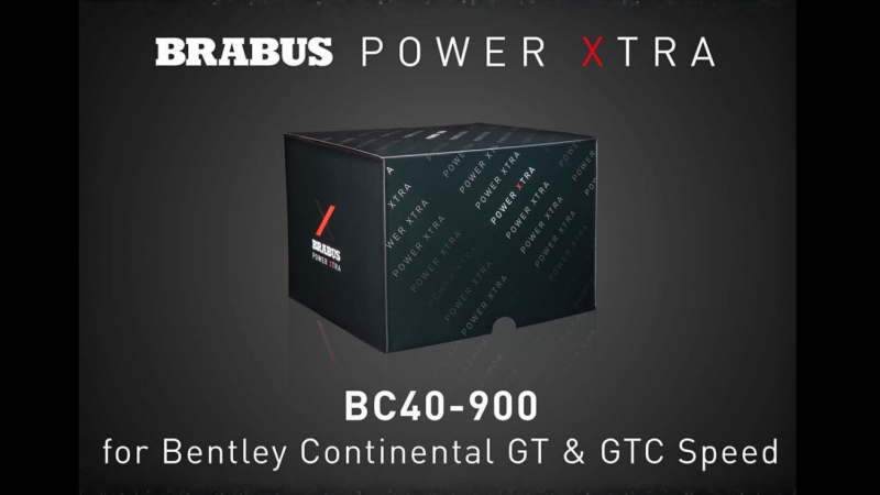 Photo of Brabus PowerXtra BC40-900 â€“ 900HP Power Kit for the Bentley Continental GT Speed (4th Gen) - Image 1