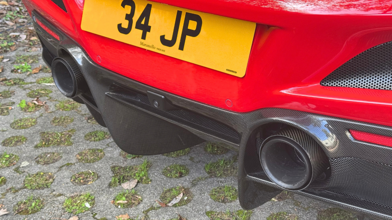 Photo of Novitec Carbon Stainless Steel Tailpipes for the Ferrari F8 Tributo/Spider - Image 3