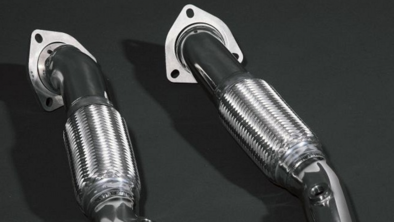 Photo of Capristo Catalyst Delete Pipe Set for the Ferrari F430 Scuderia/16M - Image 2