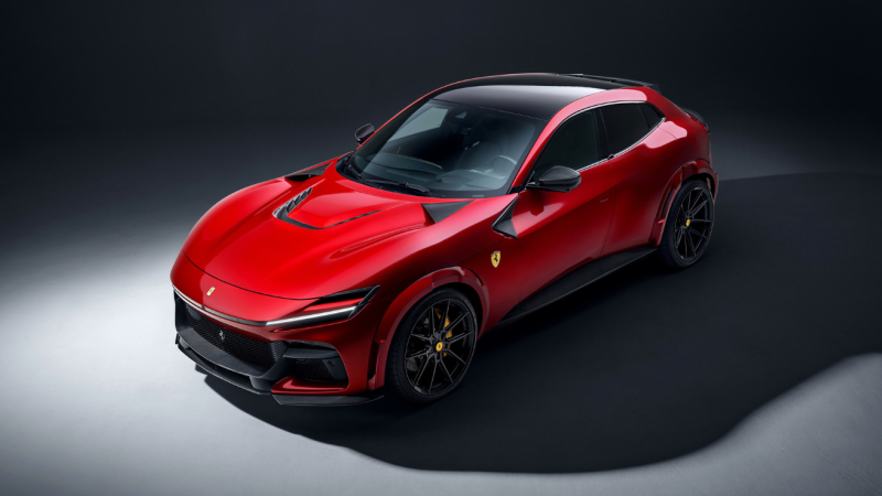 Photo of Novitec Carbon Engine Bonnet Insert for the Ferrari Purosangue - Image 4