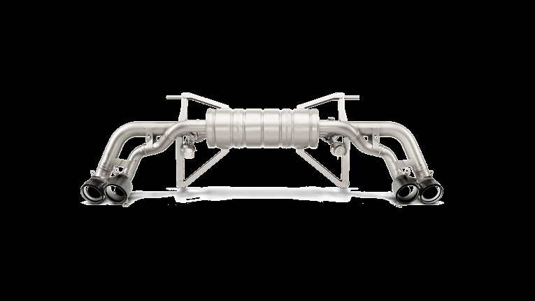 Photo of Akrapovic Slip-On Line Titanium Exhaust for the Lamborghini Huracan LP610-4 - Image 2