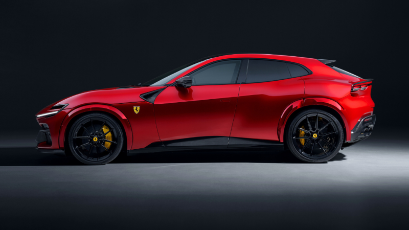 Photo of Novitec Carbon Front Fender Inserts for the Ferrari Purosangue - Image 4