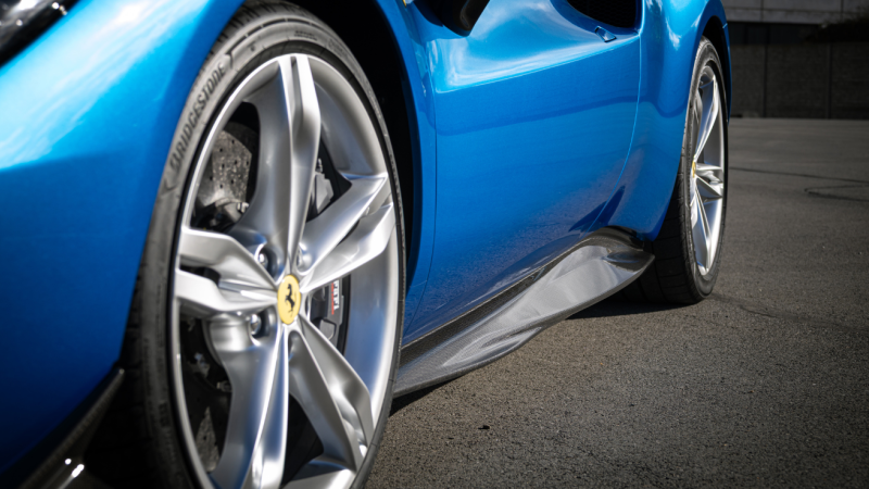 Photo of Capristo Carbon FIbre Side Skirts (Rocker Panels) for the Ferrari 296 GTB/GTS - Image 4
