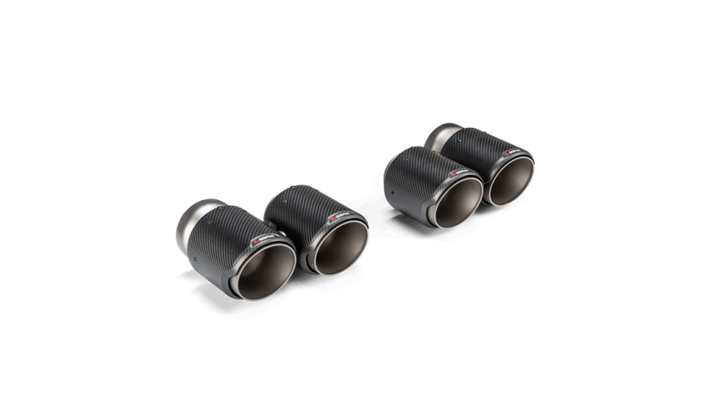 Photo of Akrapovic Tail Pipe Set (Carbon) Round (G82) for the BMW M4 (G82/83) - Image 1