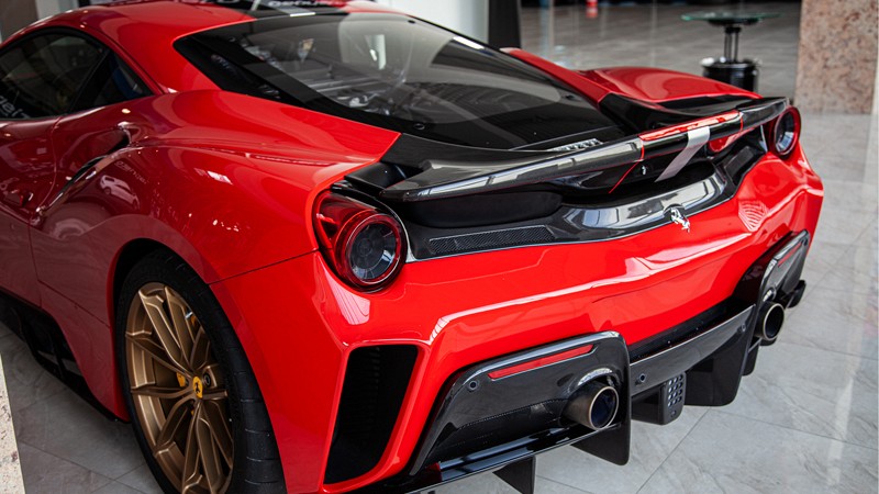 Photo of Capristo Carbon Fiber Rear Wing for the Ferrari 488 Pista/Pista Spider - Image 2