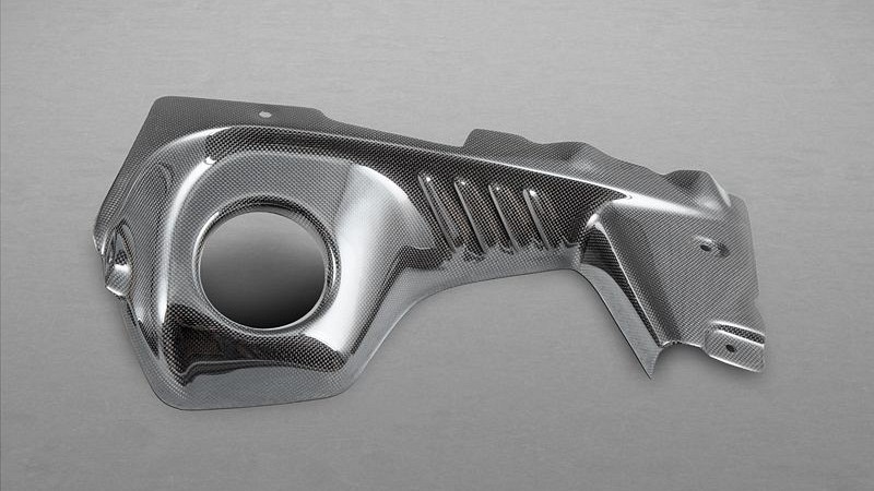 Photo of Capristo Engine Cover Set in Carbon Fibre (Spider) for the Ferrari 458 Italia/Spider - Image 8