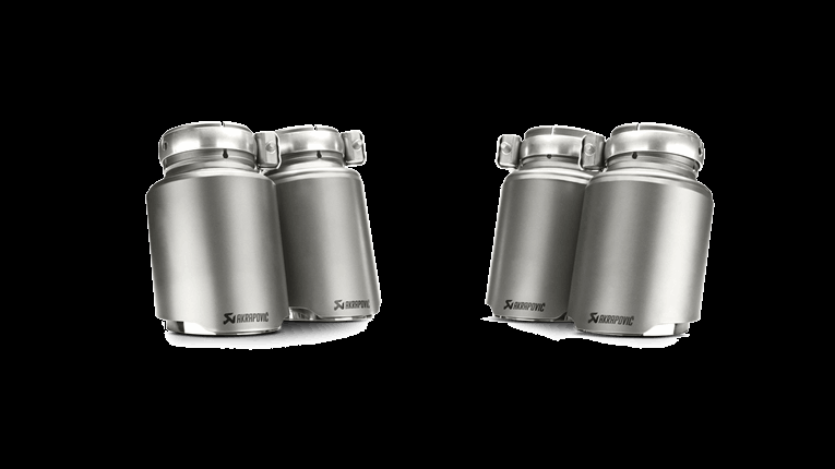 Photo of Akrapovic Tailpipe Set (Titanium) (F80/82) for the BMW M4 (G82/83) - Image 1