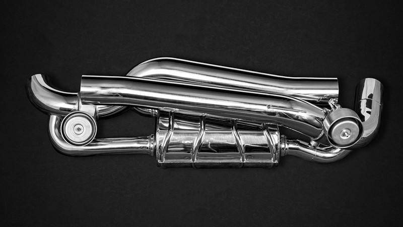 Photo of Capristo Valved Sport Exhaust with Cat Spare Pipes for the Porsche 992.1 Turbo/Turbo S - Image 3