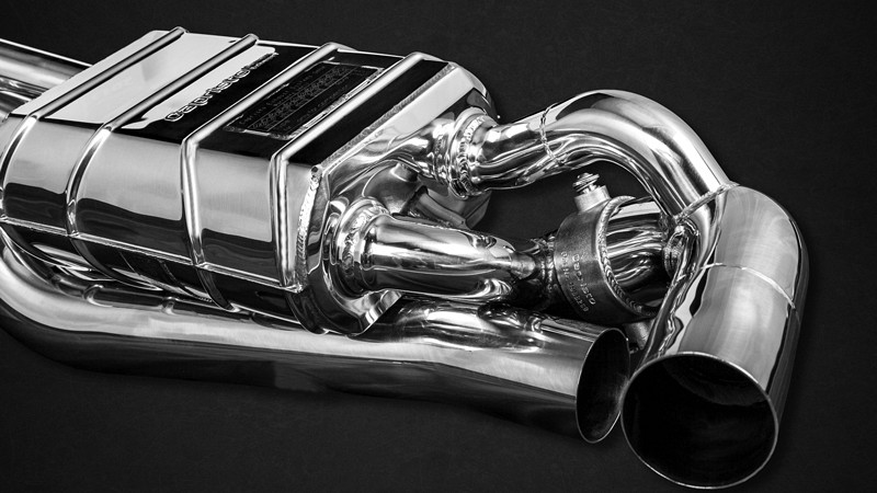 Photo of Capristo Valved Sport Exhaust with Cat Spare Pipes for the Porsche 992.1 Turbo/Turbo S - Image 4