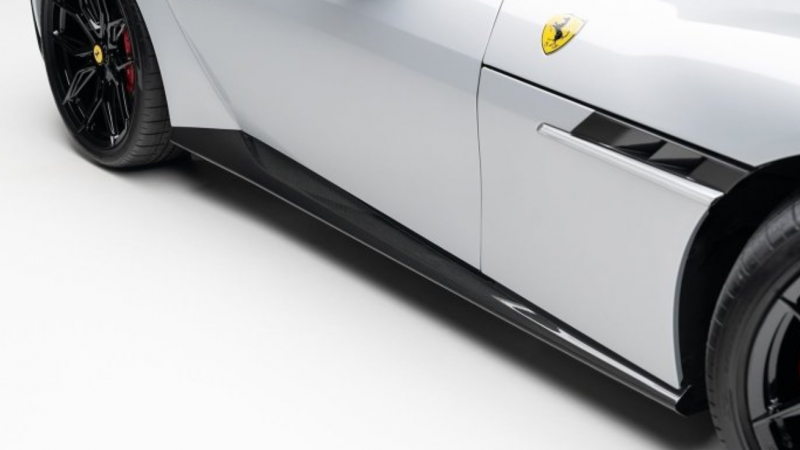 Photo of Novitec Carbon Fibre Side Skirt Panels (Original Look) for the Ferrari 12Cilindri Coupe/Spider - Image 1