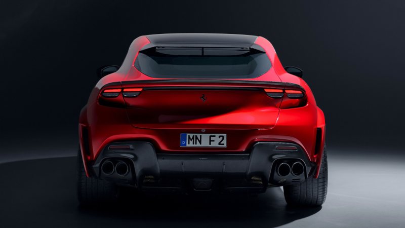 Photo of Novitec Esteso Carbon WideBody Kit Arches for the Ferrari Purosangue - Image 8