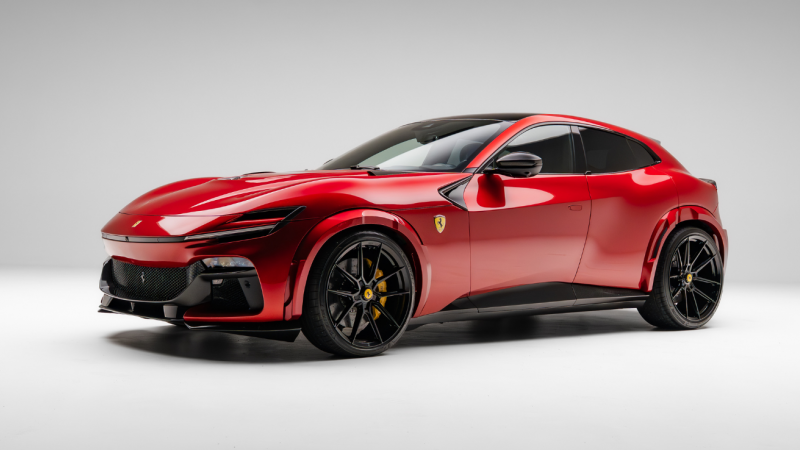 Photo of Novitec Esteso Carbon WideBody Kit Arches for the Ferrari Purosangue - Image 2