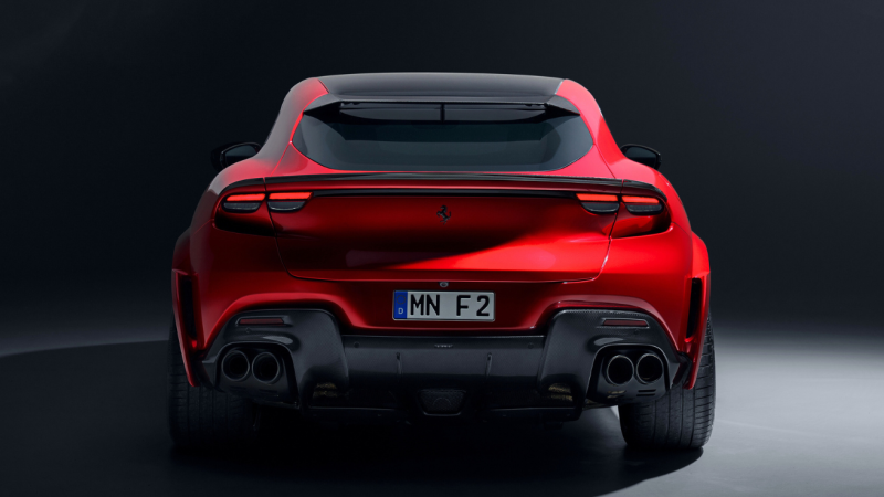 Photo of Novitec Carbon Rear Diffusor for the Ferrari Purosangue - Image 5