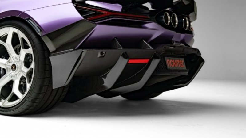 Photo of Novitec Carbon Fibre Rear Diffuser for the Lamborghini Revuelto - Image 1
