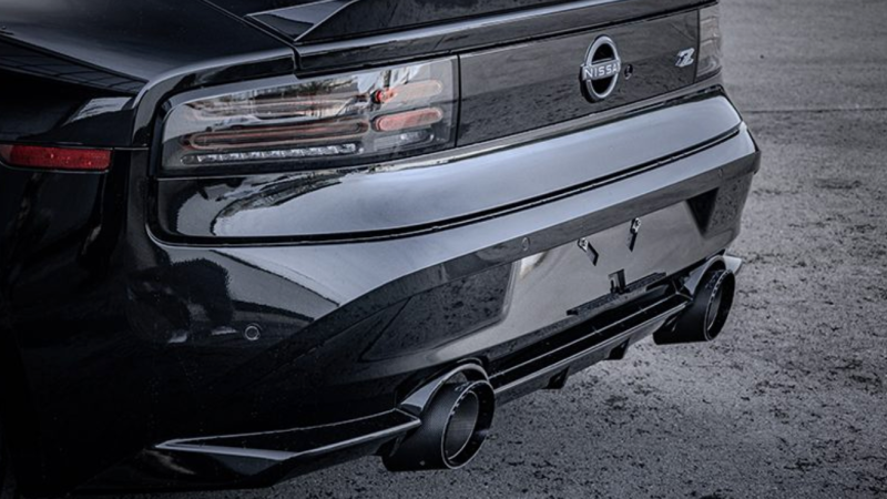 Photo of Capristo Valved Sport Exhaust System with Aluminium Tips for the Nissan Nissan Z (RZ34) - Image 3