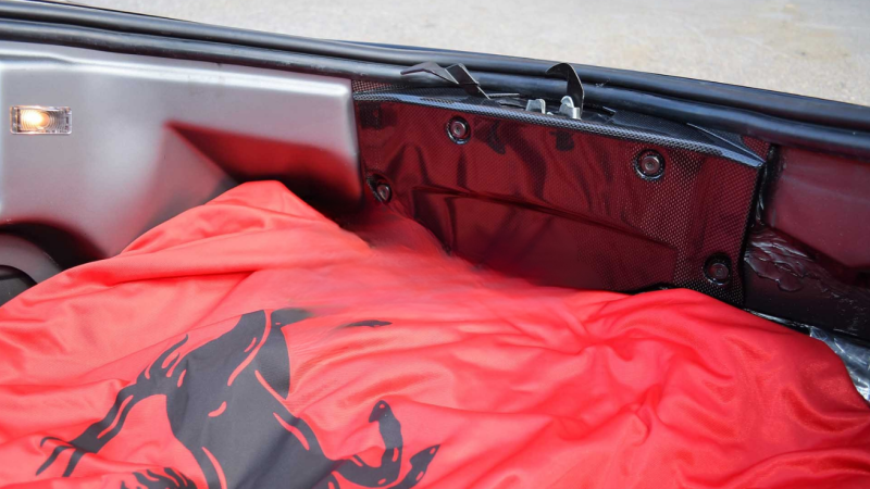 Photo of Novitec Carbon Fibre Front Trunk Fixing Plate for the Ferrari F430 Coupe/Spider - Image 1
