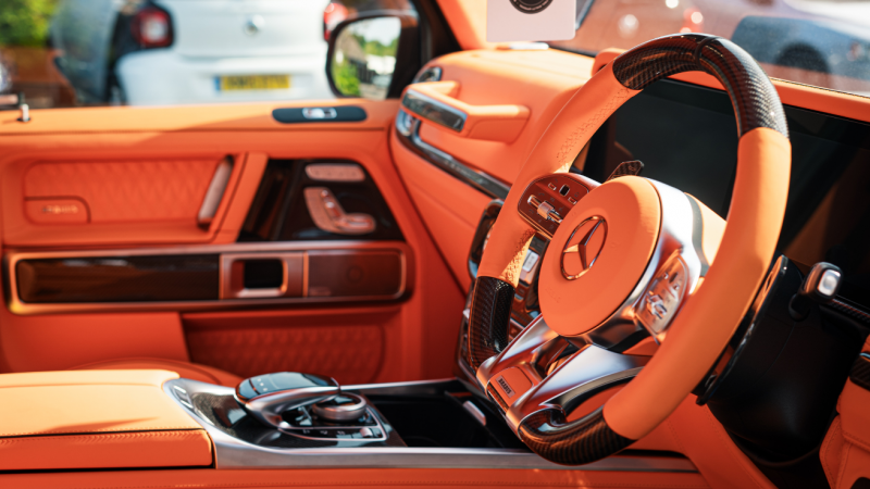 Photo of Brabus Custom Interior Re Trim for the Mercedes Benz G63 AMG 4x4² (W463A) - Image 5