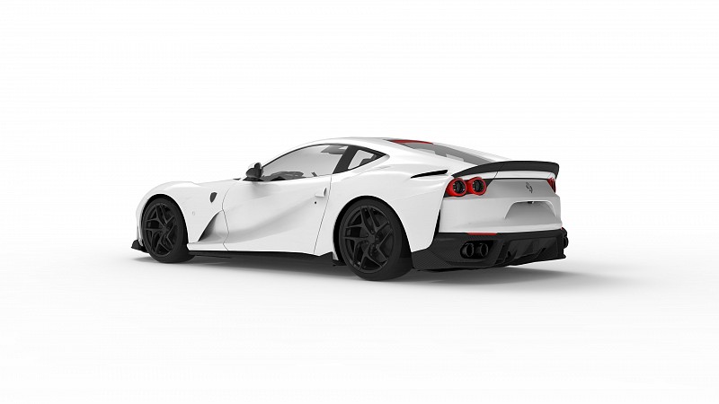 Photo of 1016 Industries Carbon Rear Diffuser (OUTER) for the Ferrari 812 Superfast/GTS - Image 2